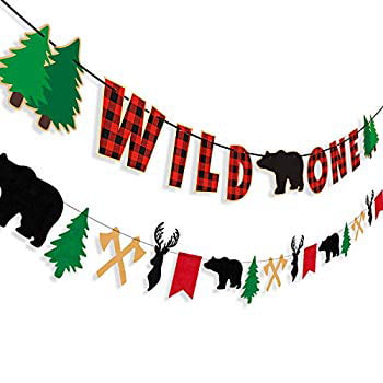 Woodland Girl Birthday Banner Woodland Girl Jointed Banners Woodland Girl Party Supplies Hanging Room Decorations Party Decorations 